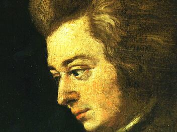 Wolfgang Amadeus Mozart, unvollendetes Porträt von Joseph LangeFoto: Archiv