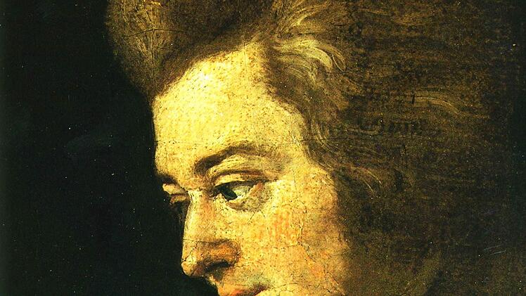 Wolfgang Amadeus Mozart, unvollendetes Porträt von Joseph LangeFoto: Archiv