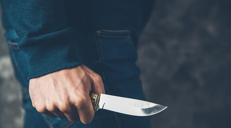 Messer, Messerangriff