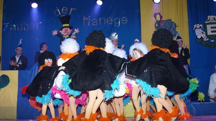 Purzelgarde Elferratssitzung Ebenhausen