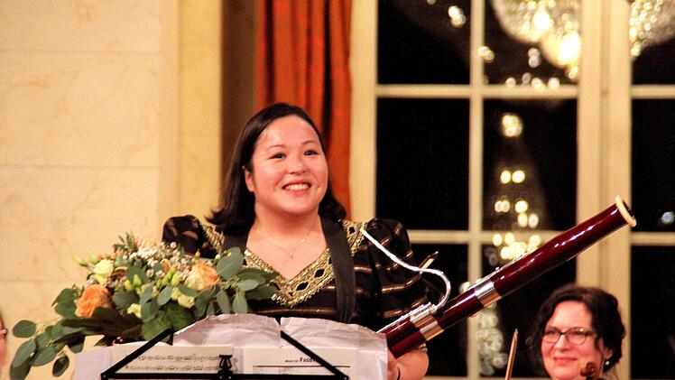 Solistin Rie Koyama begeisterte das Publikum  im Kursaal Bad Brückenau. Foto: Werner Vogel