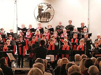 Bigband, Jazzmusiker und Chor bescherten dem Publikum in der Eberner Christuskirche eine kurzweilige Musikstunde. Foto: Katharina Becht
