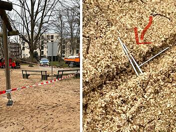 Stein: Schon wieder Hunderte Stecknadeln auf Spielplatz entdeckt - Bürgermeister wütend