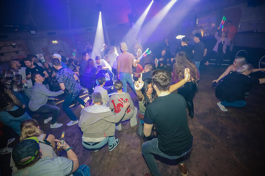 Mit DJ Matze, DJ Franky und DJ Agileja.