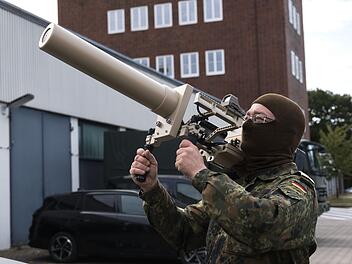 Bundeswehr-Übung mit Drohnenabwehr