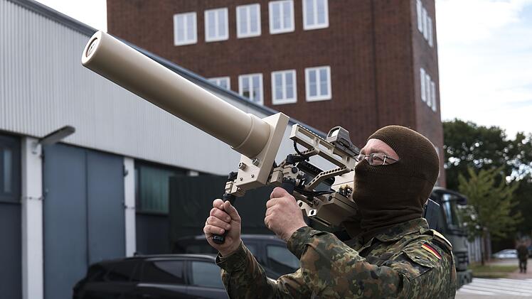 Bundeswehr-Übung mit Drohnenabwehr