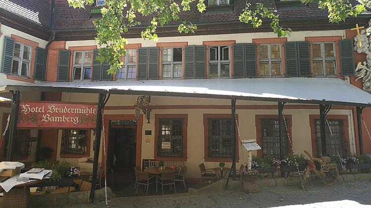 Hotel Brudermühle in Bamberg. Foto: Natalie Beringer