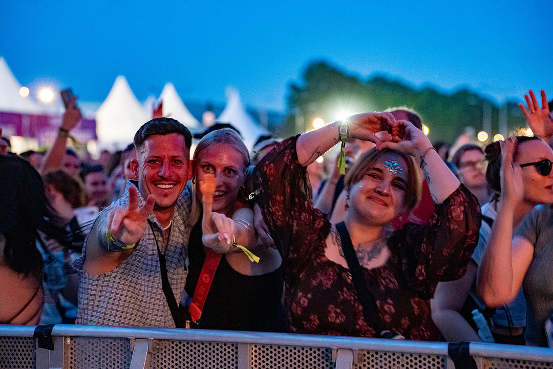 Erstklassiges Festivalfeeling