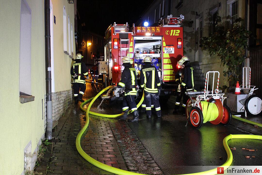Hoher Schaden bei Brand in Bad Windsheim