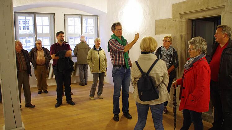Im ersten Stock des Zeughauses sind die Arbeiten schon weit vorangekommen. Foto: Marco Meißner