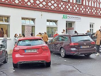Der Adam-Riese-Pop-Up-Store zog trotz Corona viele Besucher an. Foto: Bettina Dirauf