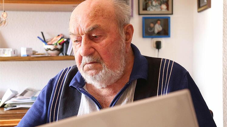 Zeitzeuge Bruno Koberstein. Foto: Gerd Schaar