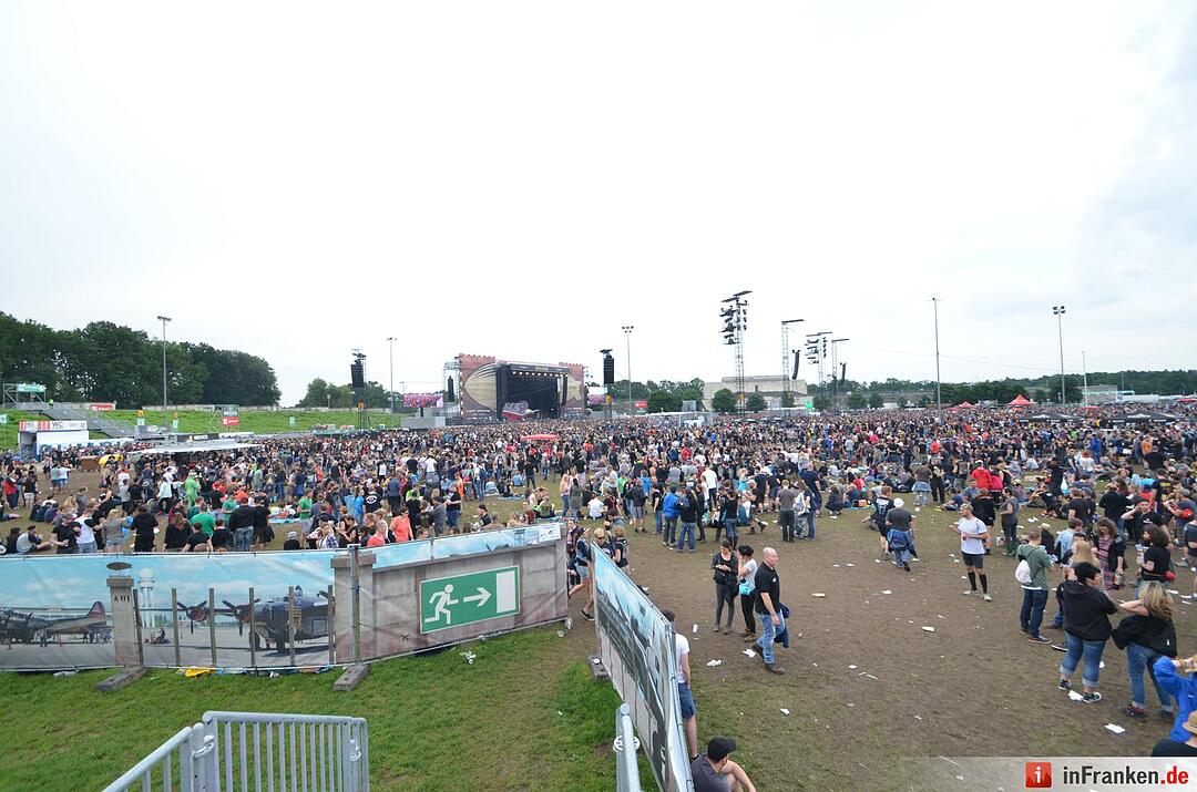Rock im Park 2016 - Stimmung am Sonntagnachmittag