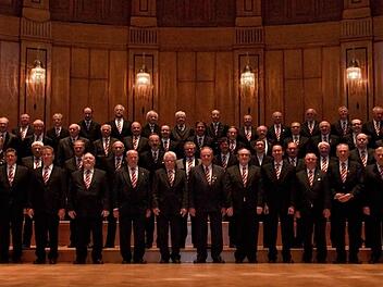 Der Landkreismännerchor der Sängergruppe Bad Kissingen Foto: Ewald Kiesel