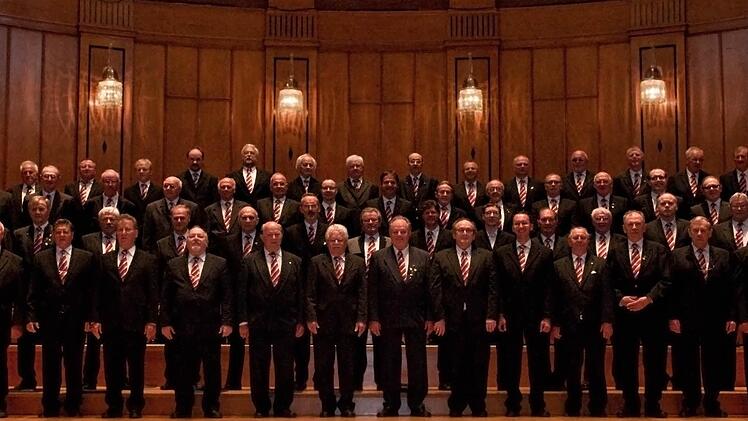 Der Landkreismännerchor der Sängergruppe Bad Kissingen Foto: Ewald Kiesel