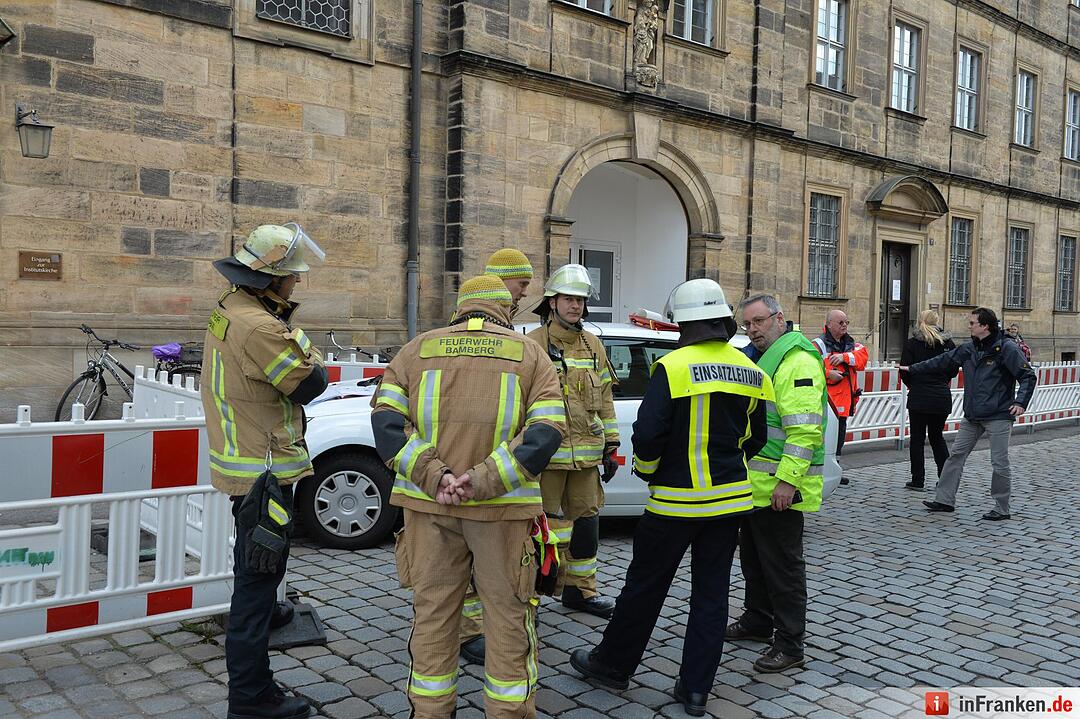 Großeinsatz an Maria-Ward-Schule Bamberg