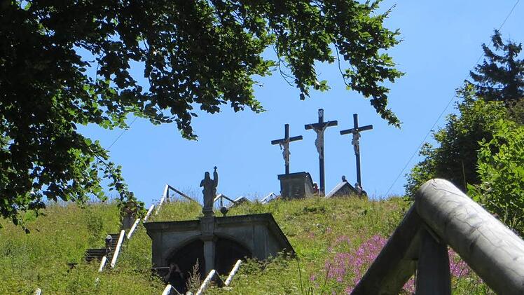 Der Kreuzberg in der Rhön ist eine Etappe von Thomas Schmidtkonz.Foto: privat