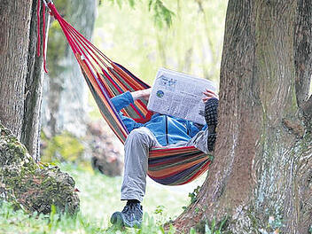 Entspannung im Schlosspark