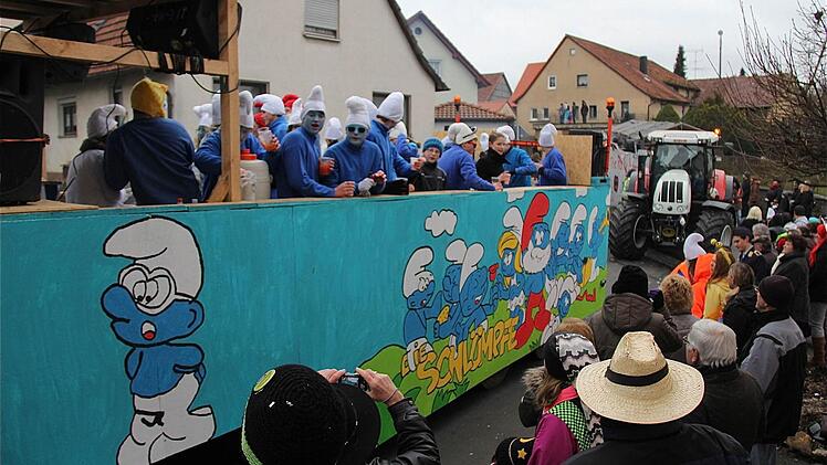 Schlümpfe aus Völkersleier.