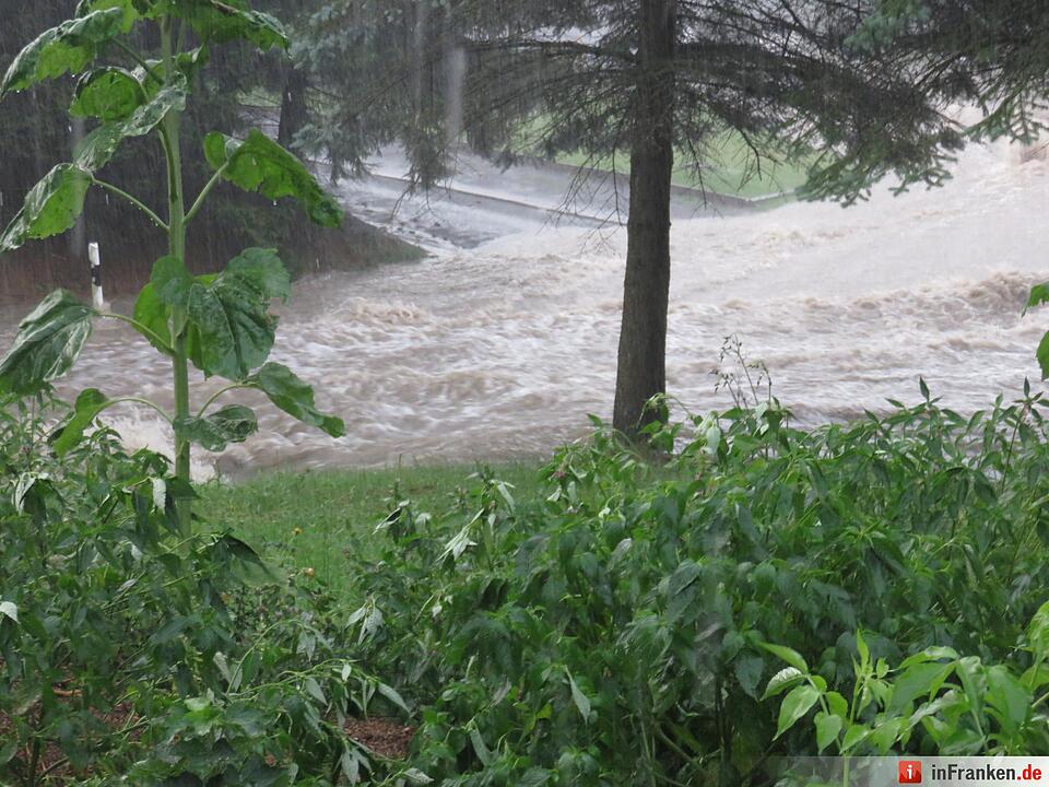 Schweres Unwetter im Kreis Kronach