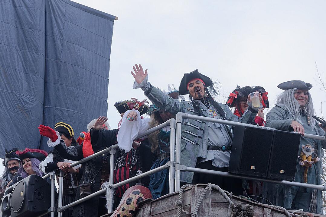 Der Jubiläumsumzug am Faschingsdienstag
