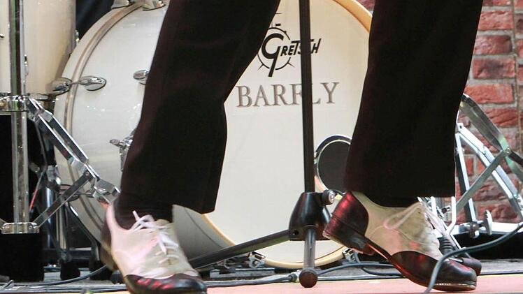 Diese steppenden Füße gehören Jan Reimitz