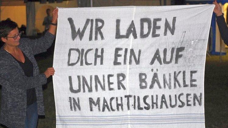 Fans aus Machtilshausen; Foto: Klaus Werner