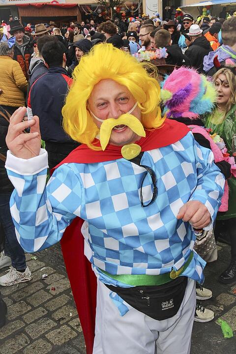 Großer Faschingsumzug  zum Stadtsteinacher Marktplatz
