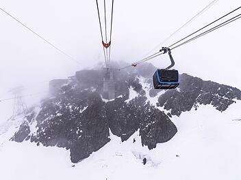 H&ouml;chste Seilbahn in der Schweiz