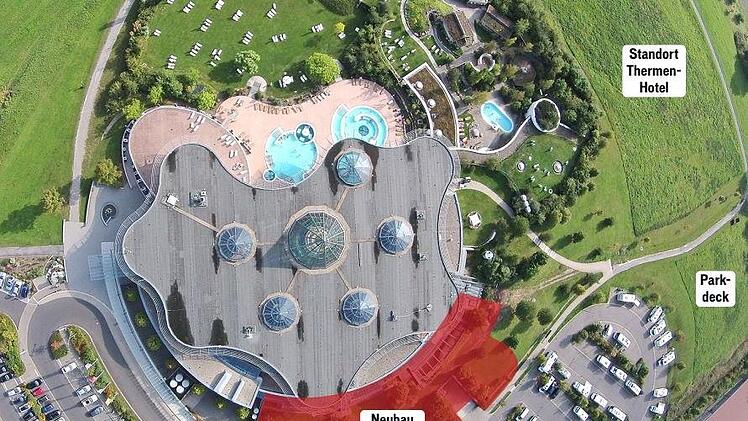 Der Hallenbad-Anbau an der Kisssalis soll deutlich größer werden als 2016 geplant.