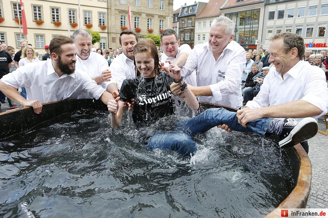 Gautschfeier 2015 der Mediengruppe Oberfranken in Bamberg