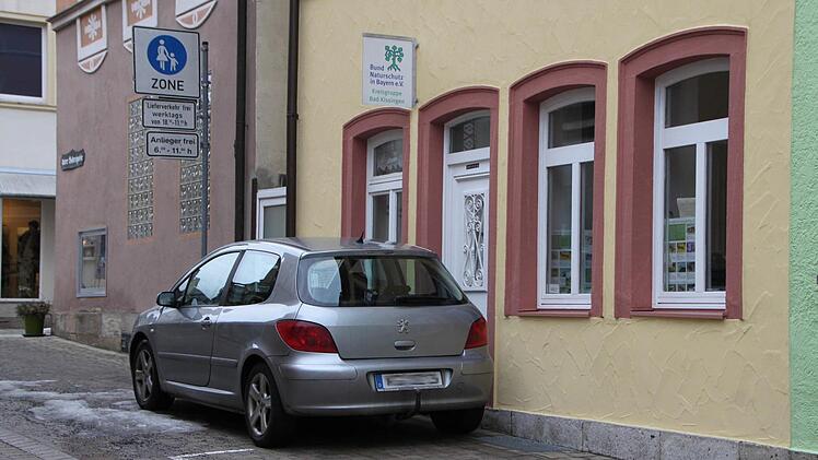 Dann fuhr die Dame wieder fort... Foto: Ulrike Müller