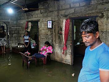 &Uuml;berschwemmungen in Sri Lanka
