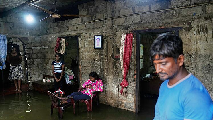 Überschwemmungen in Sri Lanka