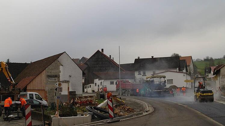 Die Einmündung zur Knorrstraße wird im kommenden Jahr fertiggestellt. Foto: Stephanie Elm