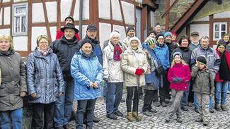 Wiesenbronner Natur- und Wanderfreunde auf Besuch in Iphofen
