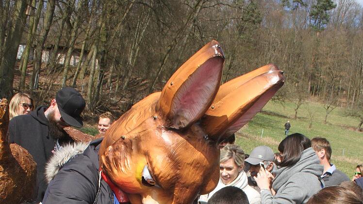 Die Hasenparade auf der Hahnsreuth ist legend&auml;r.   Foto: Sonny Adam