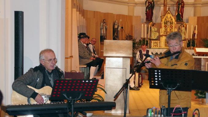 Das Duo (von links) Harald Kalamala und Gottfried Grau Heike Schülein