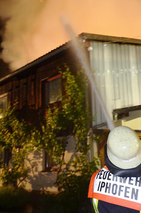 Gro&szlig;brand in Schreinerei