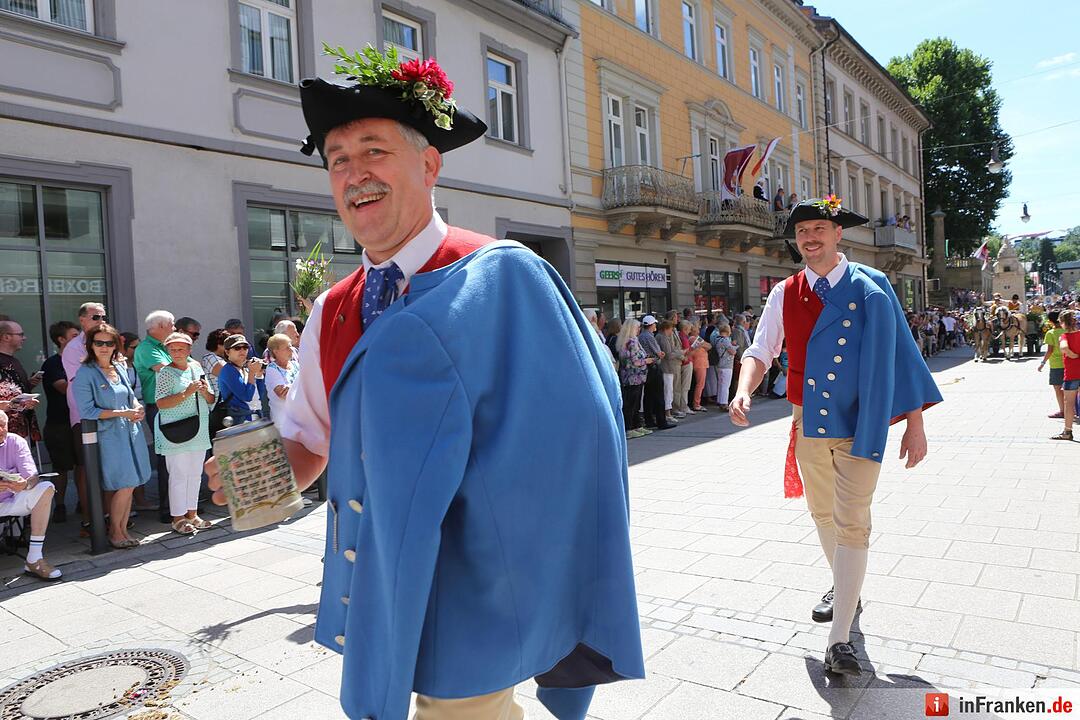 Rakoczyfest in Bad Kissingen mit Umzug; Foto: Barbara Herbst