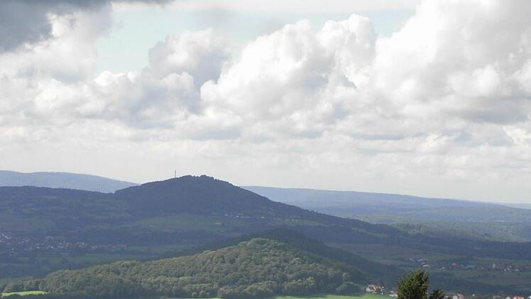 Fernblick von der Platzer Kuppe in Richtung Südwesten.Joachim Rübel