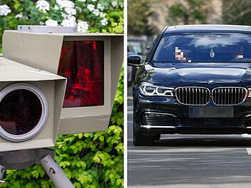 Deutlich zu schnell war ein BMW-Fahrer im Kreis F&uuml;rth unterwegs. Wie hoch die Strafe ausfallen k&ouml;nnte.