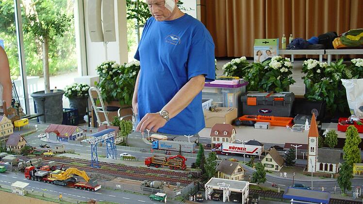 Modelleisenbahn-Ausstellung. Foto: Brigitta Kempe-Wolf