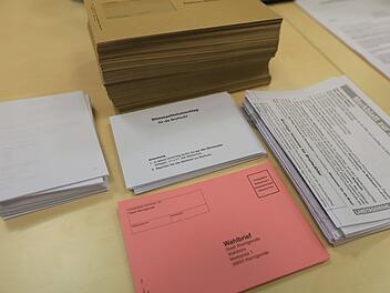 Vorbereitung f&uuml;r Briefwahl in Sachsen-Anhalt