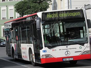 Bis Ende des Jahres muss er noch warten , dann darf Frank G. wieder die Busse der Bamberger Stadtwerke benutzen.privat