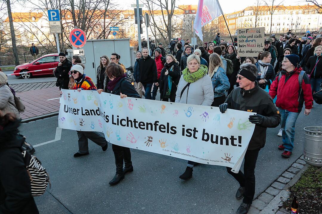 Fest der Demokratie, III. Weg und Anti-Nazi-Demonstrationen in Bamberg