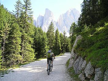 Bei schönem Wetter bieten sich Radtouren ideal an, um die Natur zu erkunden.
