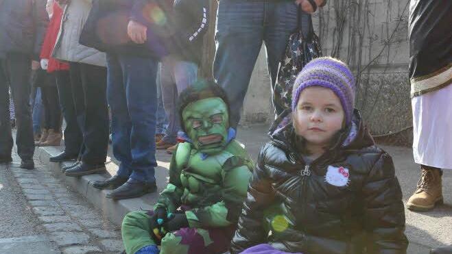 Auch der kleine Hulk ist mit dabei gewesen...Foto: Barbara Herbst