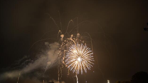 Abschlussfeuerwerk Michaelis Kirchweih 2015