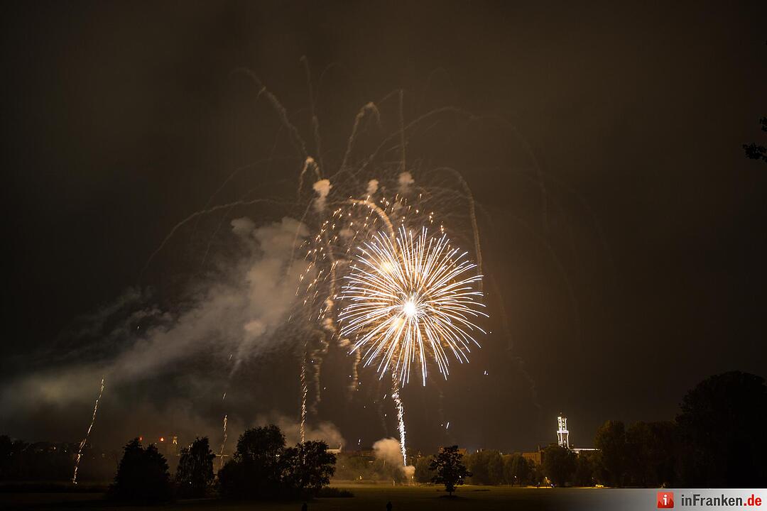 Abschlussfeuerwerk Michaelis Kirchweih 2015